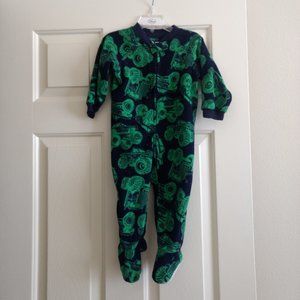 Monster Truck Footie Pajamas